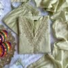 stitched New Designers Kurti Pent Dupatta Set