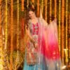 stitched ainbow Hued Heavy Wedding Kurta Set Designer Sharara Set – Elegant Ethnic Wear  Crafted in Classy Tones with Premium Fabric & Detailing
