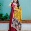 stitched Launching  fastival special elephant work 2 pic suits  NEW beautiful  HEAVY FULLY STITCHIED SUIT SET
