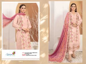 stitched BRAND NAME:-SANIYA TRENDZ CATALOUGE NAME: RANGRASIYA  D NO:- 7004