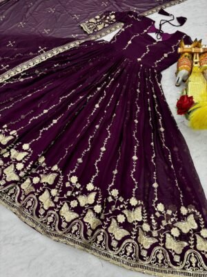 Alternative view of stitched  AK series now AK Creation   AK-167  AK Creation is Launching New Festival Long Gown & Duptta