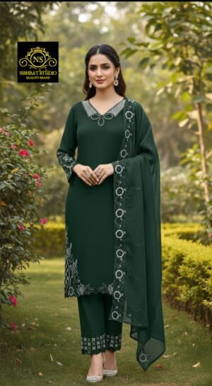 stitched  NISHBAT STUDIO  ( D.NO. 122)