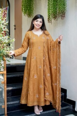 stitched NEW ARIVELLS SUMMER SPECIAL PURE MUL CHANDERI 3 PIECE SUIT SET