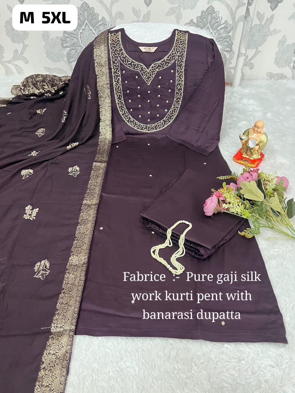 stitched SALE SALE SALE Launching New Designers Kurti Pent Dupatta Set