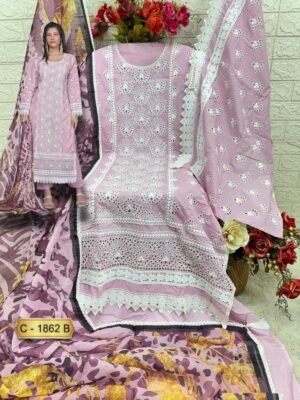 Alternative view of semi stitched BRAND NAME:- FEPIC CATALOUGE NAME:- ROSEMEEN  D NO:- 1862