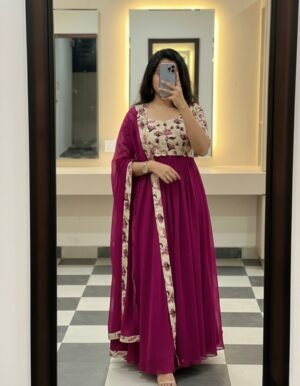 stitched Introducing New Super Trendy Traditional Kalamkari Outfit  AK365