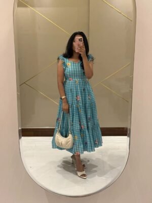 stitched 2849 SUMMER CHARM-BLUE   Say hello to summer's in style and comfort