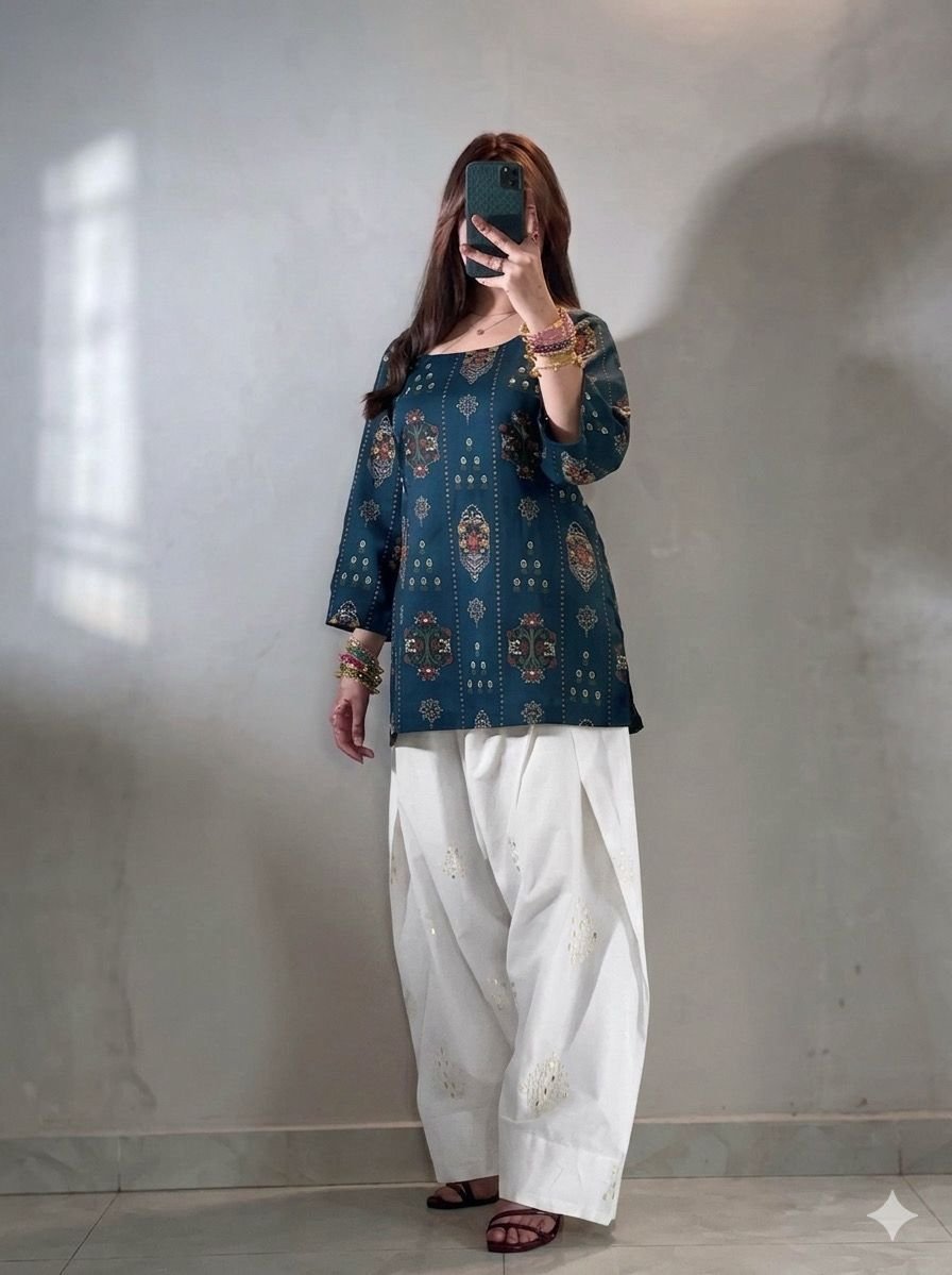 stitched AK 235– Newly Launched Premium Farshi Cord Set