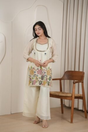 stitched NEW LAUNCHING  HEAVY CORD SET  NEW HEAVY DESIGNER 2 PIS SET