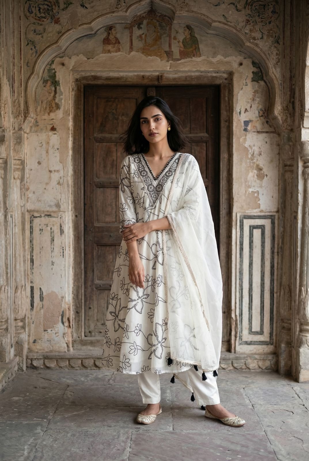 stitched PREMIUM anarkali SALWAR SUIT digital print sets with dupatta