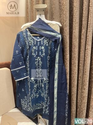 stitched RESTOCK  MARIA.B PRESENTS  NAME:- STITCH VOL-70  READYMADE COLLECTION