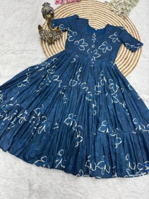 Alternative view of stitched Introducing JC Real Own Modeling New Super Trendy Dress AK336 dhyana