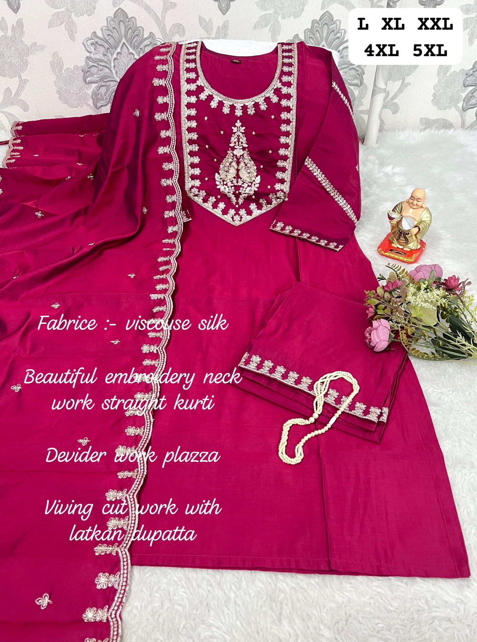 stitched Upgrade your ethnic wardrobe with this beautiful Muslin fabric suit set in a classy Colorfull shade