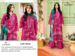 semi stitched BRAND NAME :- FLORENT  *D NO :- 1083 AB*