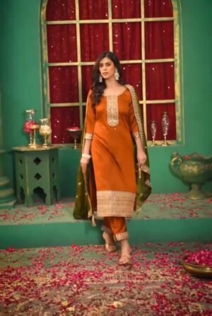 stitched (AK-96) AK collection is Launching New Festival  kurti pair