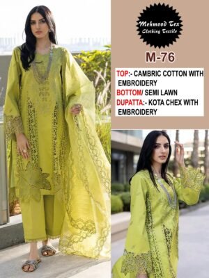 stitched RE STOCK ON DEMAND  MEHMOOD TEX PRESENT