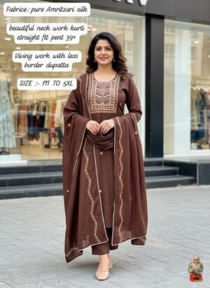stitched Upgrade your ethnic wardrobe with our stunning new arrival! This gorgeous colorfull ensemble combines traditional craftsmanship with modern comfort, making it perfect for festive gatherings and special occasions.