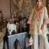 stitched EXCLUSIVE AND TRENDY CO-ORD SET FOR WEDDING SEASON WITH MIRROR AND SEQUENCE EMBROIDERED TOP AND PLAZZO  CODE :-AK-2091