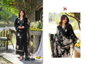semi stitched ELAF  Premium Luxury Lawn by  DEEPSY SUITS 