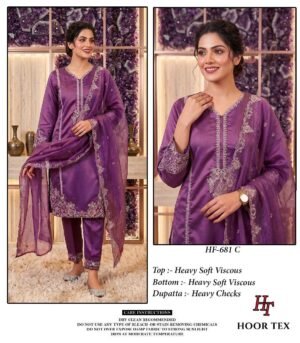 stitched New Catalogue in pakistani... *Full Stitched * HF-681,A To C