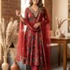 stitched  PREMIUM anarkali SALWAR SUIT digital print sets with dupatta