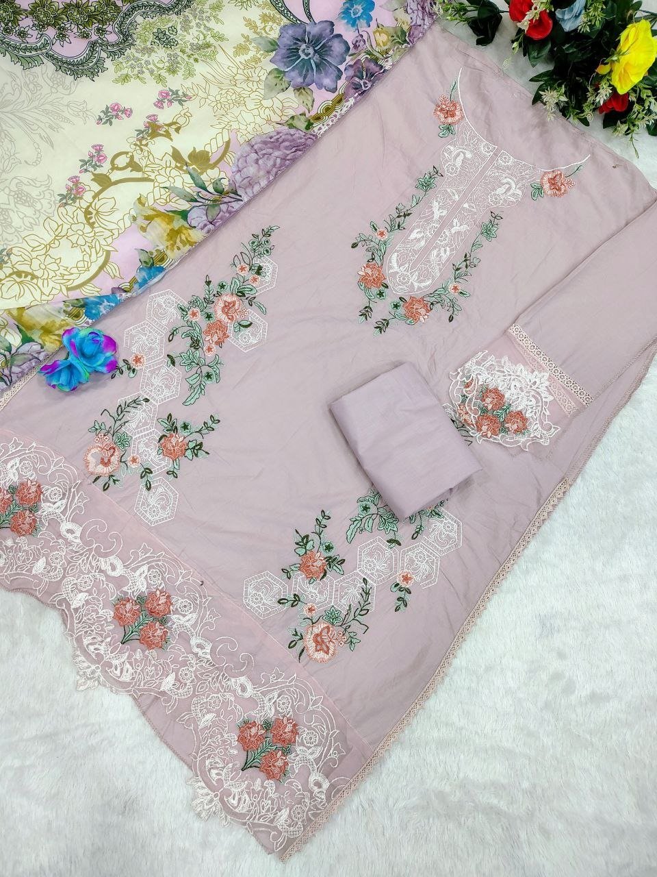 semi stitched Today We are Launching Exclusively Pakistani Festive & Party Wear Collection ... MARYAM’S - 191 - Image 8
