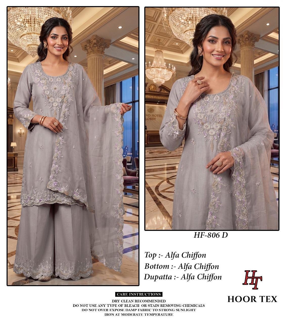 stitched Presents..... New Catalogue in pakistani... *Full Stitched * HF-806,A To D - Image 7