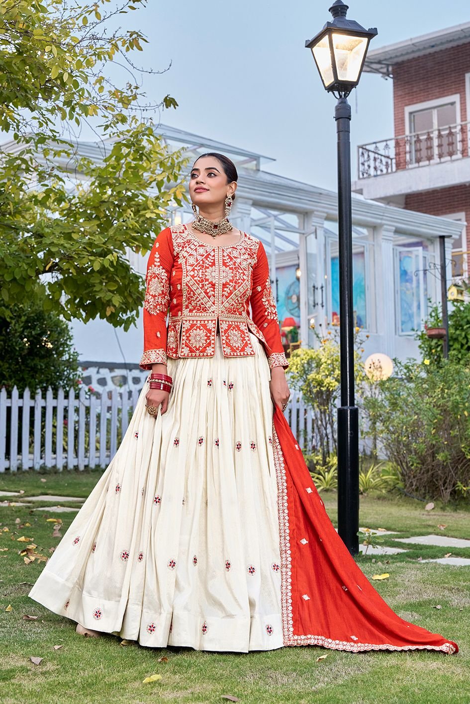 stitched Product code*:- AK-173* Real Modling Product AK Creation is New Launching Festival Lehenga Choli - Image 3