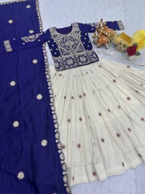 Alternative view of stitched Product code*:- AK-173* Real Modling Product AK Creation is New Launching Festival Lehenga Choli