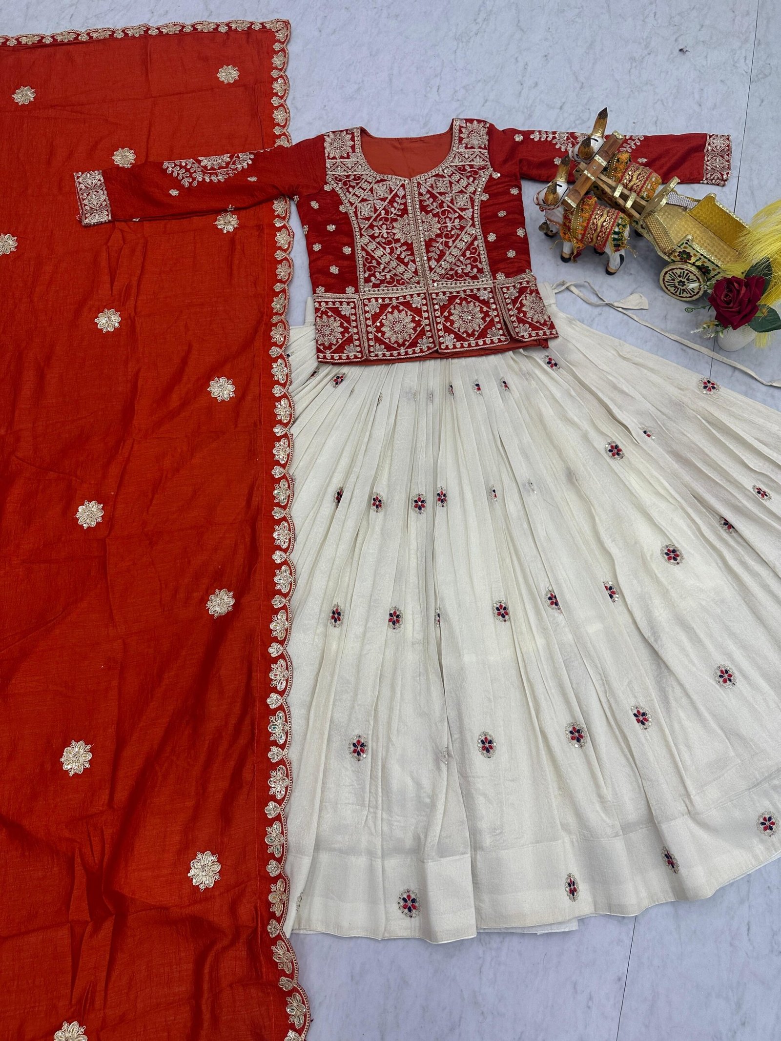 stitched Product code*:- AK-173* Real Modling Product AK Creation is New Launching Festival Lehenga Choli - Image 4