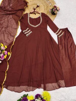 Alternative view of stitched New Launching  Designer party wear Look collection  Catalogue:- Kali  Stitching: Fully Stitched & Ready to Wear
