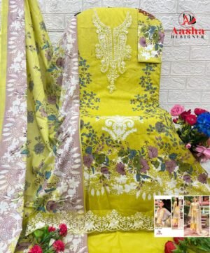 Alternative view of semi stitched AASHA DESIGNER  Design No -: 1159