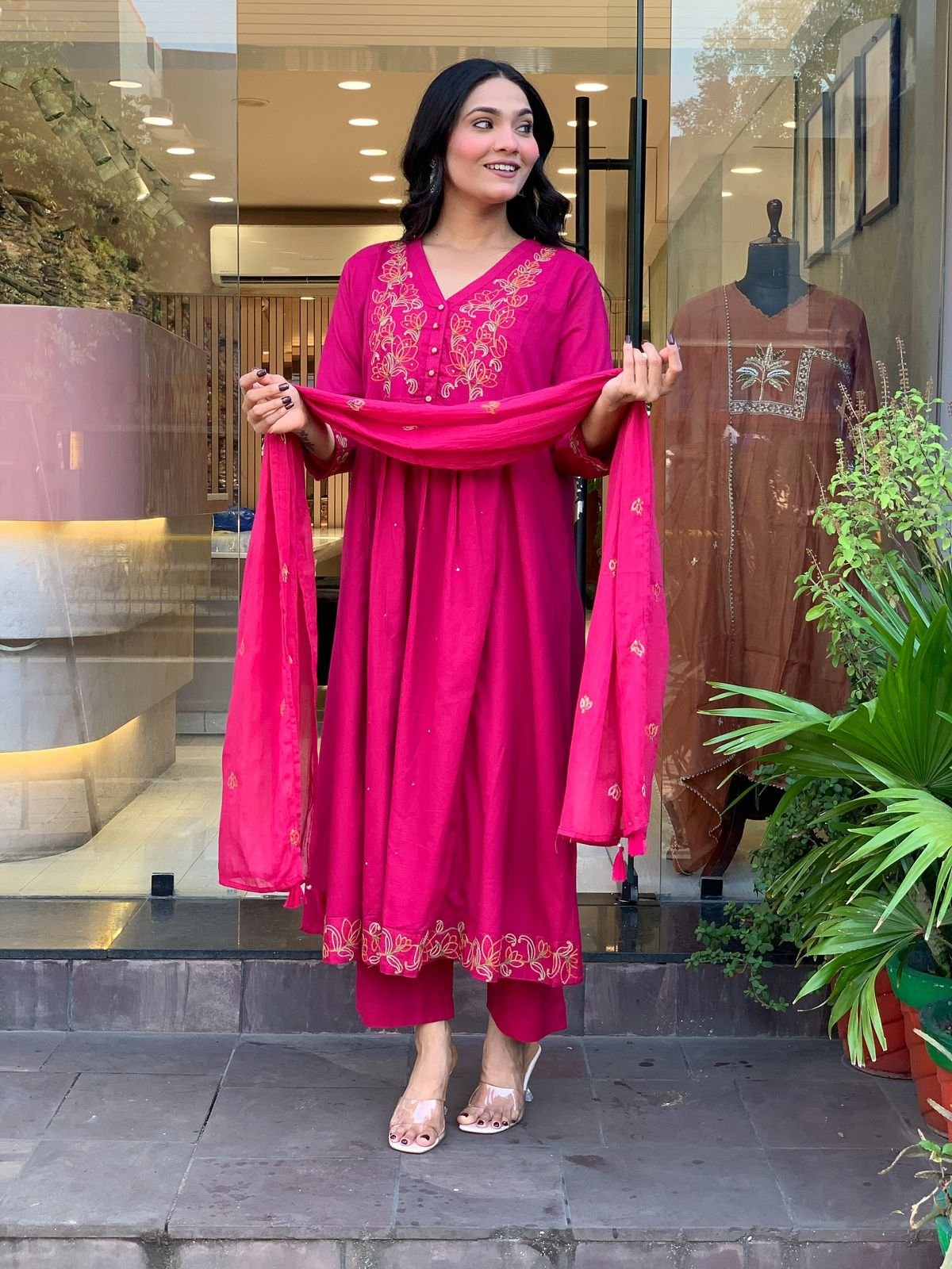 stitched Introducing New Festival spacial 3 pcs set