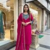 stitched MEERA  New Launch: Elegant Kurti Pant Dupatta Set  Elevate your style with this stunning three-piece set, perfect for any festive occasion or casual outing! Product: Kurti with Bottom and Dupatta Set