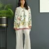 stitched   Designer Co-Ords set in * kurti digital print paired with Ankle length pant giving perfect outfit and deliberate choice about your look.....*