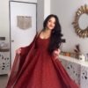 stitched Designer Gown Set – Elegant Ethnic Wear  Crafted in Classy Tones with Premium Fabric & Detailing   Style Code:-AK-1553