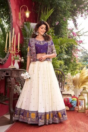 stitched  Product code :- AK-172 AK Creation is Launching New Festival Lehenga choli & koti
