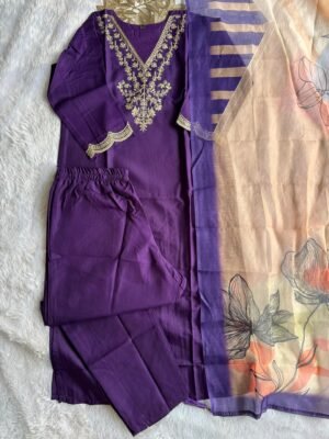 stitched New Designers Kurti Pent Dupatta Set