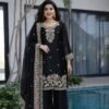 stitched AK-Series New Designer Party Top Pallazo & Dupatta Set CODE:-AK-8012