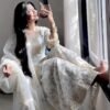 stitched PREMIUM DESIGNER READYMADE TOP PLAZZO COLLECTIONS  Launching New  Đěsigner Party Wear Look Pur GMY SILK Top Plazzo & Dupatta Set Code:-PD1139