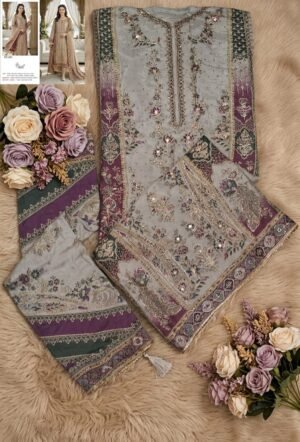 Alternative view of semi stityched DESIGN NO.- KT - 351   FABRICS