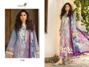 semi stitched Brand Name :- Saniya Trendz   D NO. :- 7150
