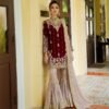 stitched Presenting New Designer Party wear Eid Collection Pure Heavy Faux Georgette With Heavy Embroidery Coding Dori-Sequence Work Top-Bottom And Dupatta Set Fully Stitched Ready To Wear