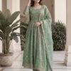 stitched Anarkali Goun Set Collection  Royal Anarkali that speaks elegance in every thread  Intricate golden embroidery, timeless festive charm ❤️ Graceful flow, perfect for weddings & celebrations  Where tradition meets modern royalty.  Dn: AK ON5170
