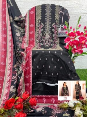 Alternative view of semi stitched Hit design by Taj Creations  Dno. 577 & 579