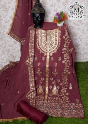 Alternative view of semi stitched Today We are Launching Exclusively Pakistani Festive & Party Wear Collection ..