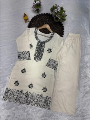 Alternative view of stitched AK New Launching  Desingner Party Wear Look Collection Design Code :- KC002