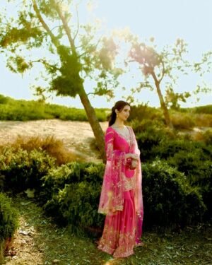 stitched Presenting  New 60gm Georgette Designer Party Wear Look Top-Plazzo and Dupatta With Heavy Embroidery Work