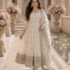 stitched Launching New  Đěsigner Party Wear Look Fancy Anarkali Gown,Dupatta & Bottom Set AK LOOK-034