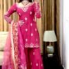 stitched Launching New Design *(Top&Sarara&dupatta) Reddy To Wear Look Design*AK-: 1223